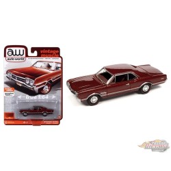 1966 Oldsmobile 442 en bronze d'automne Poly - Auto World - 1/64 - AWSP132 A Passion Diecast