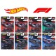 Hot Wheels 1:64 F1 2026 Racing Premium L Assortment SET OF 8 CARS - HRV11-956L