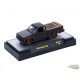 1985 Toyota Pickup Truck Slammed Custom - Matte Grey w/ Carbon Hood - M2 Machine - 1:64 - 31500-MJS104 Passion Diecast