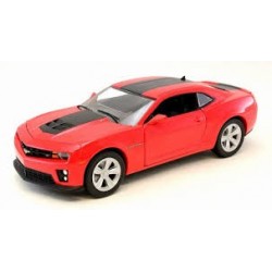 Chevrolet Camaro ZL1 rouge - welly 1/24 - 24042 RD - Passion Diecast 