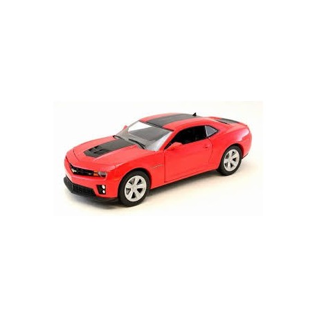 Chevrolet Camaro ZL1 rouge - welly 1/24 - 24042 RD - Passion Diecast 