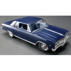 1965 Chevrolet Mailbu - Danube Blue Acme 1/18 A1805302  Passion Diecast 