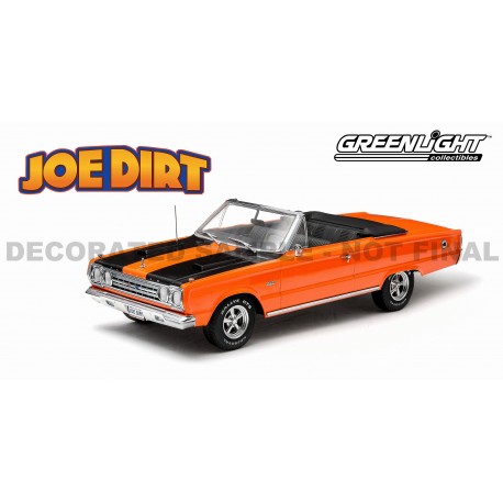 Joe Dirt  - 1967 Plymouth Belvedere GTX Convertible  Greenlight 1/18 19006 Passion Diecast 