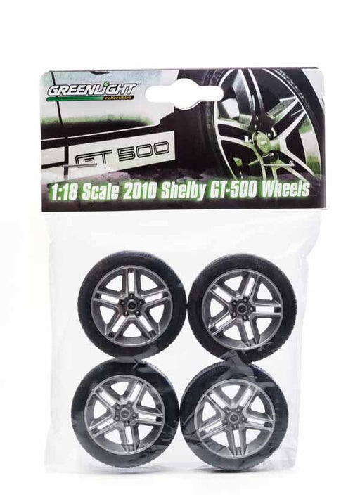 Shelby GT500 Wheel Set 1-18 Greenlight  GL-12875   Passion Diecast 