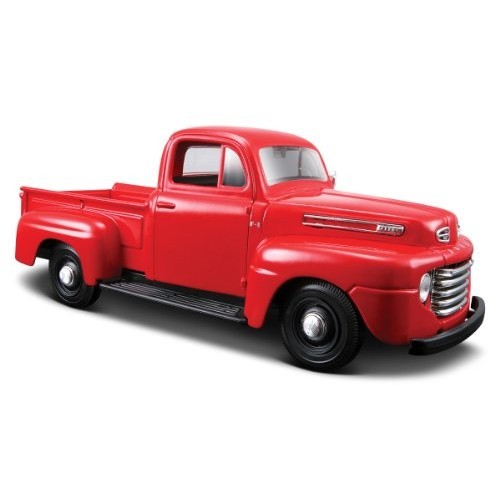 Ford F1 Pickup  1948 Red  - Maisto 1/24 - 31935 RD - Passion Diecast 