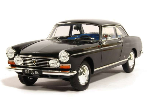 Peugeot 404 Coupe 1967 Black Norev 1/18 184778 Passion Diecast 