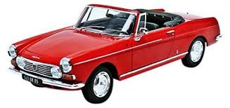Peugeot 404 Coupe 1967 Red  Norev 1/18 184779