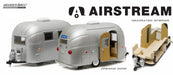 Trailers - Airstream 16ft Bambi Sport - Silver  Greenlight 1/24 18224 Passion Diecast 