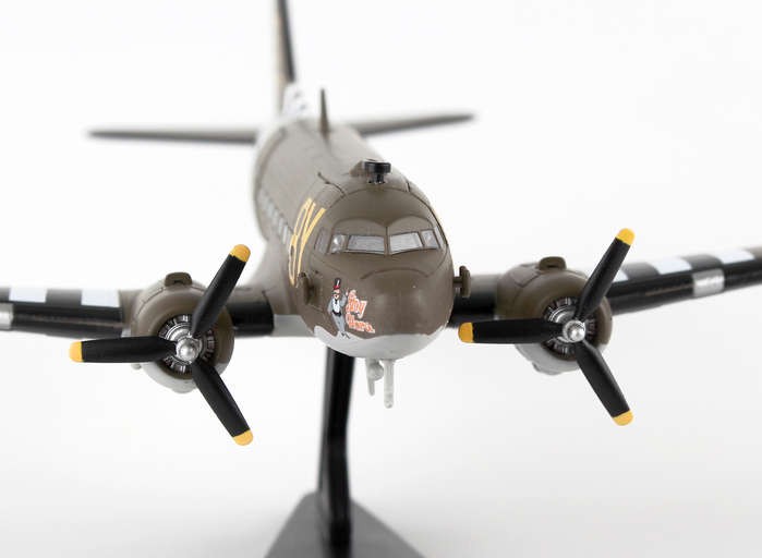 POSTAGE STAMP PS5558-2   1/144   C-47 SKYTRAIN S HORA USAAF  Passion Diecast 