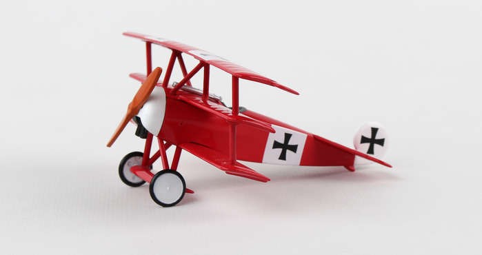 Fokker Dr.I Tri-plane "Red Baron" German Air Force 1/63  Postage Stamp1/63 PS5349   Baron Rouge
