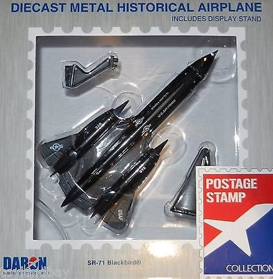 POSTAGE STAMP  1/200  PS5389  SR-71 BLACKBIRD USAF Passion Diecast  