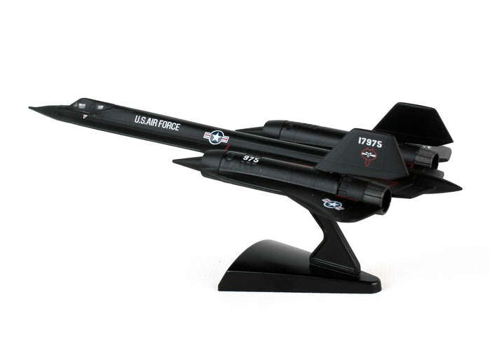 POSTAGE STAMP  1/200  PS5389  SR-71 BLACKBIRD USAF Passion Diecast  