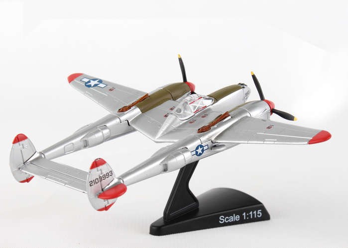 POSTAGE STAMP 1/115  PS5362-3  P-38J LIGHTNING "MARGE "  DICK BONG Passion Diecast