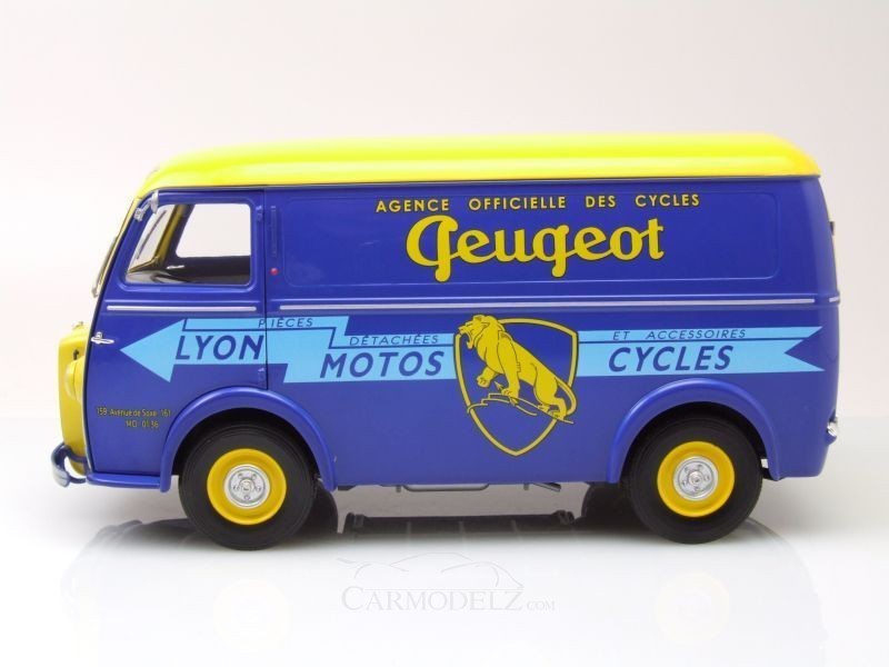 1956  Peugeot D4A - Cycles Peugeot - Norev 1/18 -184710 - Passion Diecast 