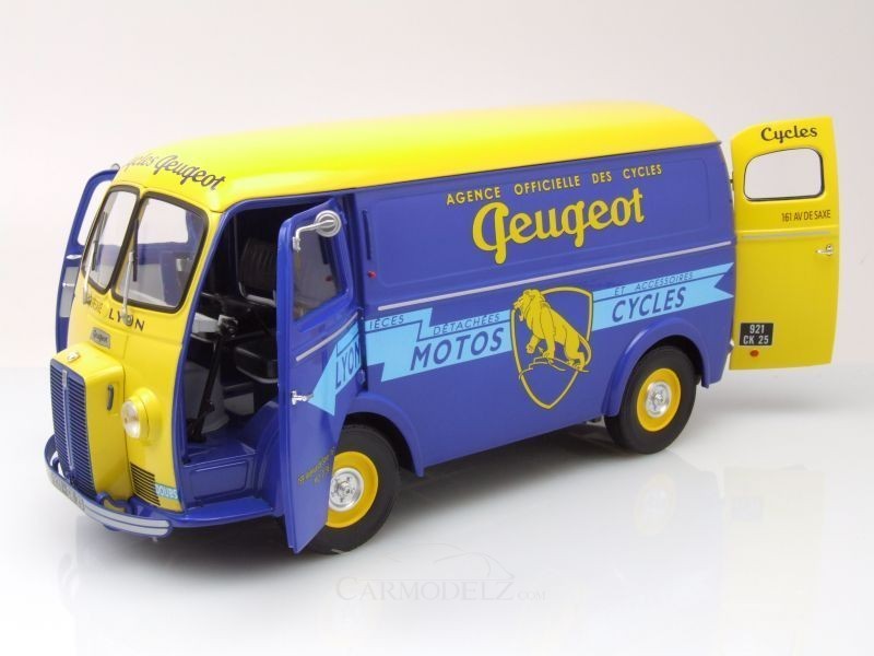 1956  Peugeot D4A - Cycles Peugeot - Norev 1/18 -184710 - Passion Diecast 