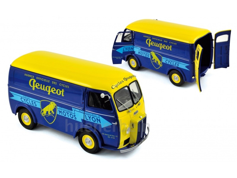 1956  Peugeot D4A - Cycles Peugeot - Norev 1/18 -184710 - Passion Diecast 