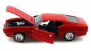 1971 FORD MUSTANG SPORTSROOF  RED - MOTORMAX 1/24 - 73327 RD - Passion Diecast 