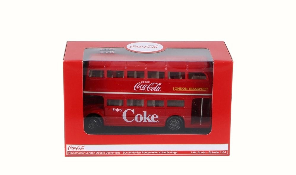 COCA-COLA ROUTEMASTER LONDON DOUBLE DECKER BUS