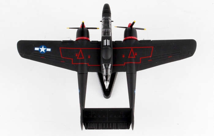 Northrup P-61 BLACK WIDOW LADY IN THE DARK POSTAGE STAMP  PS5334-2  Passion Diecast