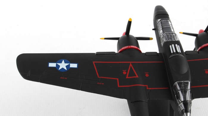 Northrup P-61 BLACK WIDOW LADY IN THE DARK POSTAGE STAMP  PS5334-2  Passion Diecast