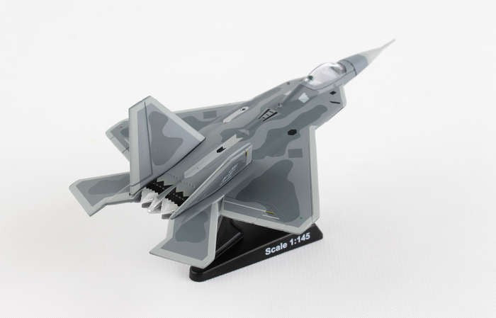 Lockheed Martin F-22 RAPTOR USAF  POSTAGE STAMP 1/145  PS5382-1   Passion Diecast