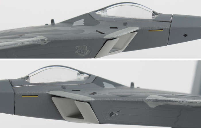 Lockheed Martin F-22 RAPTOR USAF  POSTAGE STAMP 1/145  PS5382-1   Passion Diecast