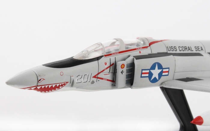 McDonnell Douglas F-4B PHANTOM II   SUNDOWNERS  POSTAGE STAMP 1/155  PS5384-3  Passion Diecast