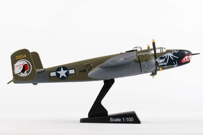  North American  B-25J MITCHELL   BETTY'S DREAM  POSTAGE STAMP 1/100 PS5403-3  Passion Diecast 