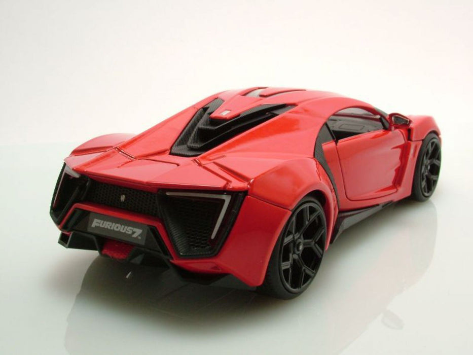 1/24 Fast & Furious 7 -Lykan Hypersport Red 97377 Jada Passion diecast 