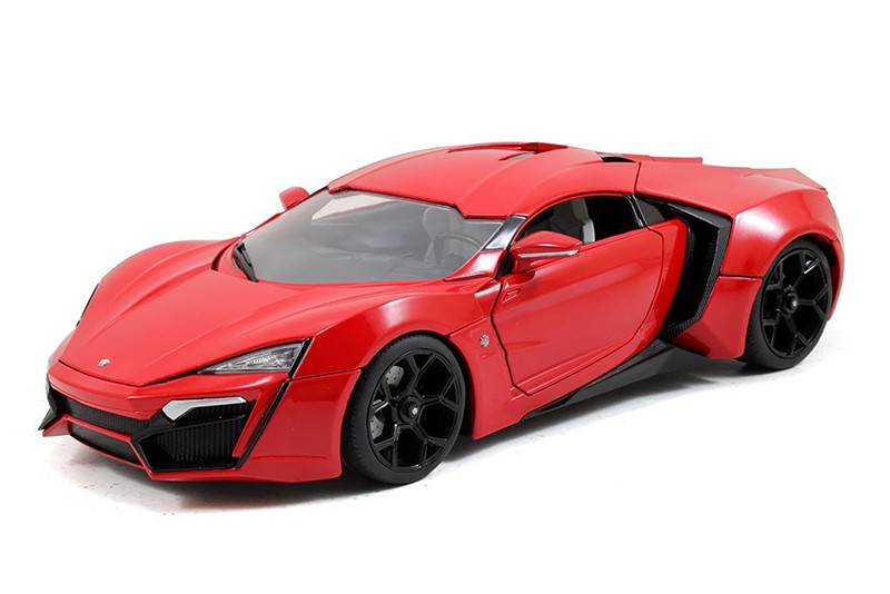 1/24 Fast & Furious 7 -Lykan Hypersport Red 97377 Jada Passion diecast 