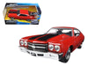 1/24 FAST & FURIOUS CHEVY CHEVELLE SS DOM RED 97193 Jada Passion diecast 