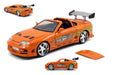 FAST & FURIOUS  TOYOTA SUPRA 1996 BRIAN ORANGE  -  Jada 1/24 - 97168- Passion Diecast