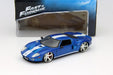 2005 Ford GT  Bleu Fast And Furious - Jada 1/24 - 97177 Passion Diecast 