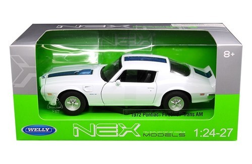 PONTIAC FIREBIRD TRANS AM 1972 Blanc  Welly 1/24 : WL-24075-WH  Passion Diecast