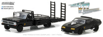 1/64 1972 Ford F-350 Ramp Truck 1973 Ford Falcon XB  GL-29925 GREENLIGHT PASSION DIECAST 
