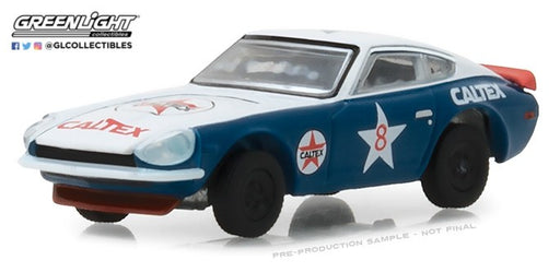 1970 Datsun 240Z Caltex  Running on Empty 5 Greenlight 1/64 41050 E Passion  Diecast  