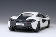  McLaren 570S, White/Black Wheels  Autoart Composite  1/18  AA-76041  Passion Diecast