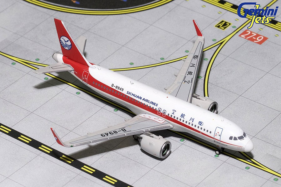 SICHUAN  Airbus  A320NEO REG  B-8949  Gemini Jets  1/400 GJCSC1716  Passion Diecast