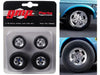 Gasser Wheels and Tire Set  1-18 GMP - G 18886  Passion Diecast 