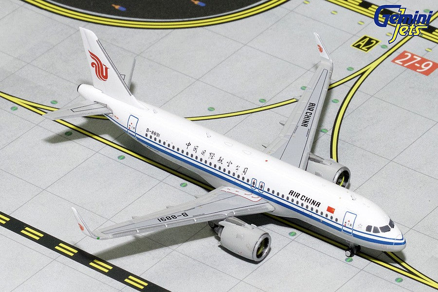 Air China  Airbus  A320NEO REG B-8891 Gemini Jets  1/400 GJCCA1752 Passion Diecast 