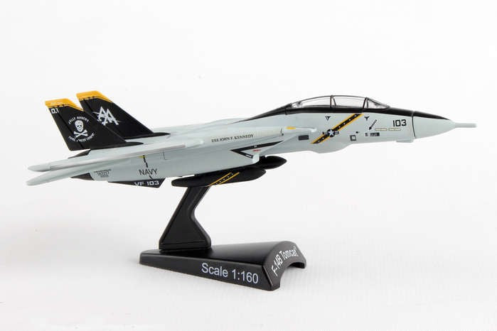 Grumman F-14 Tomcat VF-103 JOLLY ROGERS POSTAGE STAMP PS5383-3  1/160  Passion Diecast 