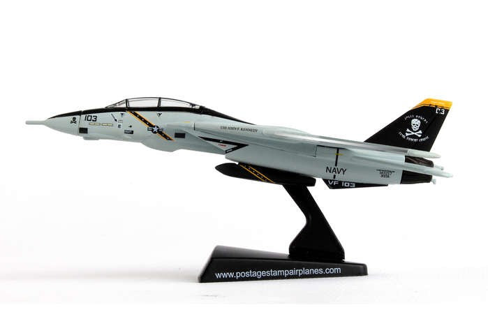 Grumman F-14 Tomcat VF-103 JOLLY ROGERS POSTAGE STAMP PS5383-3  1/160  Passion Diecast 