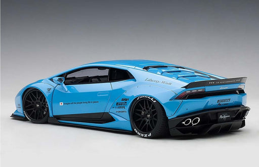 LIBERTY WALK LB-WORKS LAMBORGHINI HURACAN  sky blue metallic  Autoart  1/18   AA 79122 Passion Diecast 