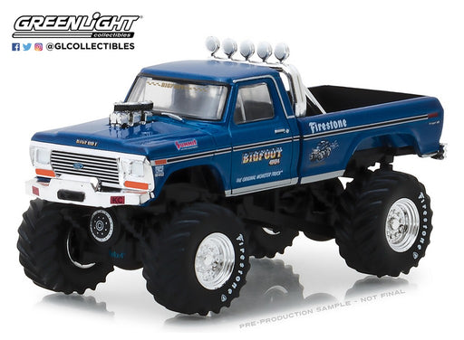 1/64 Bigfoot NO1 The Original Monster Truck 1974 Ford F-250(Hobby Exclusive) GL-29934 GREENLIGHT PASSION DIECAST