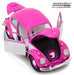 1967 Volkswagen Beetle Right-Hand Drive - Pink & White 1/18 Greenlight  GL-13512 Passion Diecast
