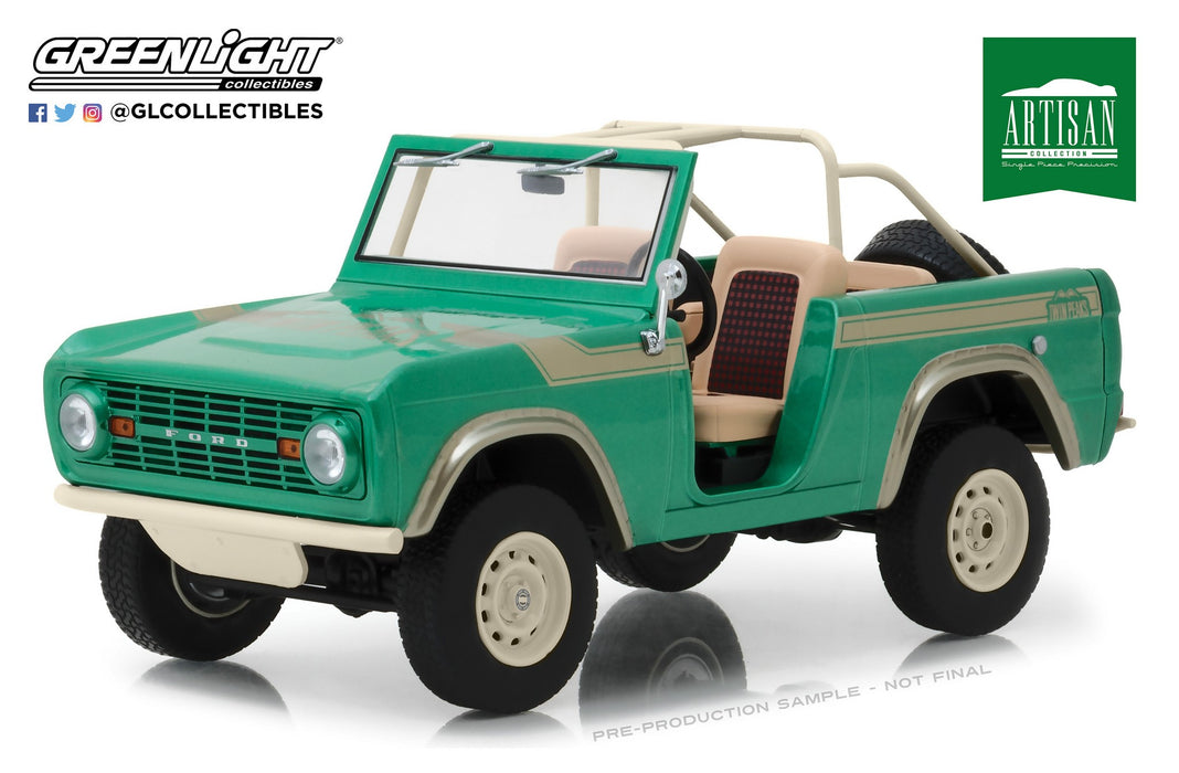 1/18 1976 Ford Baja Bronco  Greenlight 19034 ( Gas monkey ) Passion Diecast