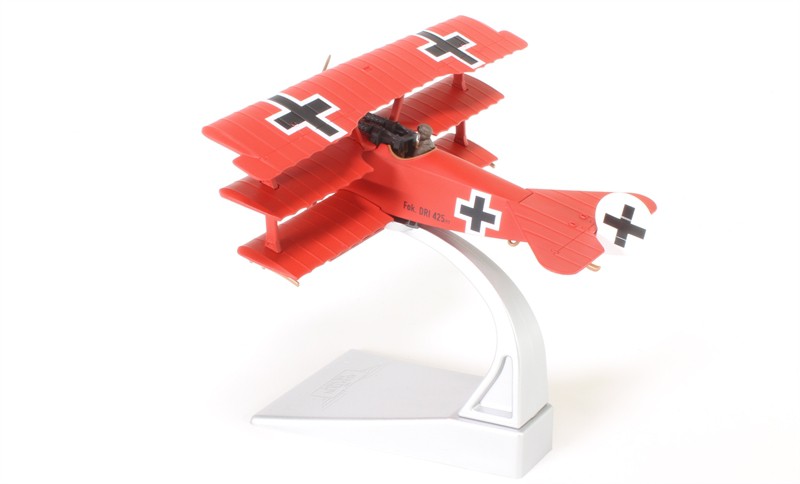  Fokker Dr.I Triplane Luftstreitkrafte JG 1 Flying Circus, 425/17, Manfred von Richthofen CORGI 1/48 :  AA38308 Passion Diecast 