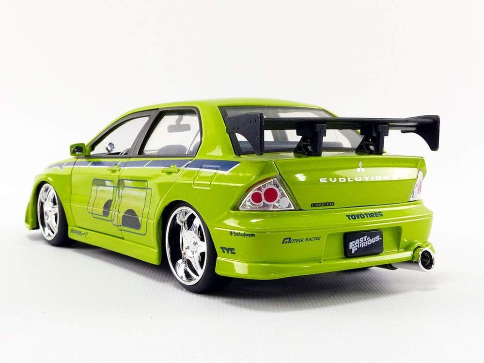 1/24 Fast & Furious - Brian's Mitsubishi Lancer Evolution VII - Jada ...
