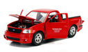 1/24 Brian's Ford F-150 SVT Lightning Pickup Truck Red Fast & Furious  Jada 99574 Passion Diecast