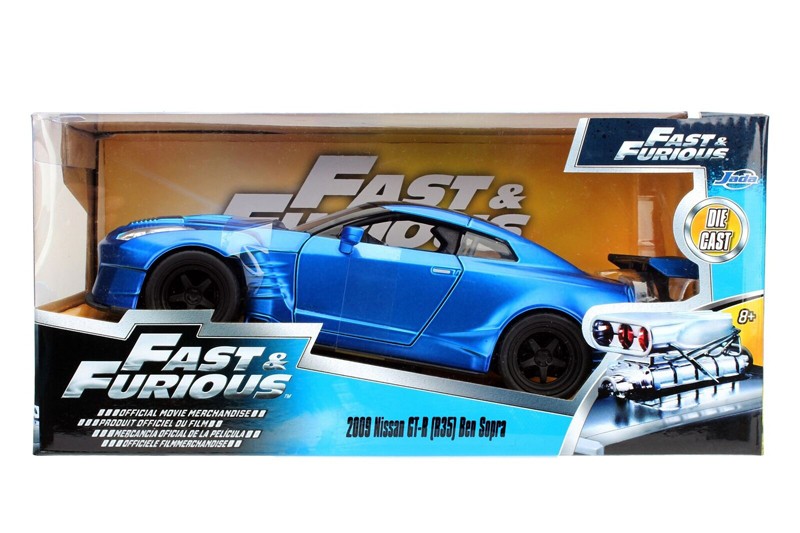 2009 Nissan GT-R (R35) Ben Sopra - Fast & Furious  - Jada 1/24 -  98271 -  Passion Diecast